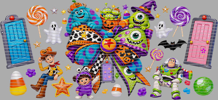 16oz Disney style-D-3217